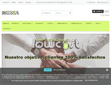 Tablet Screenshot of impresoras3dlowcost.com